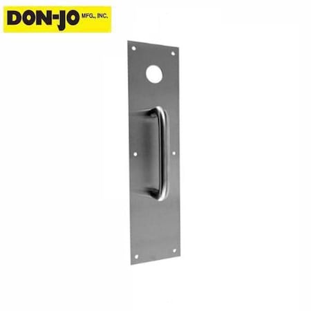 Don-Jo Don-Jo: Plate Plate w/Dead Bolt Hole - Stainless Steel DNJ-CFC7115-630